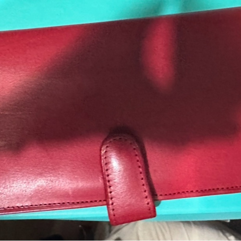 Vintage Coach Red Wallet